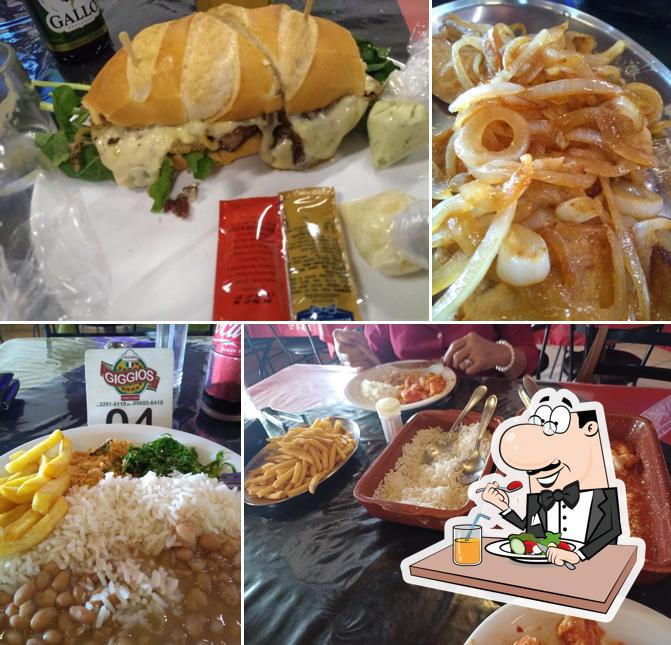 Comida em Pizzaria Giggio's