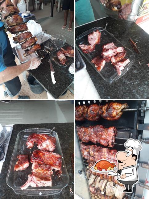 Frango Assado e churrasquinho - He-Man
