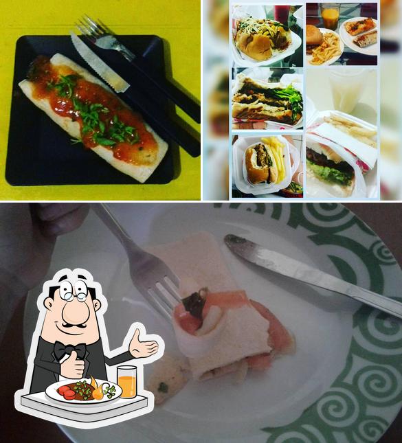 Platos en Hot Dog do Samuray