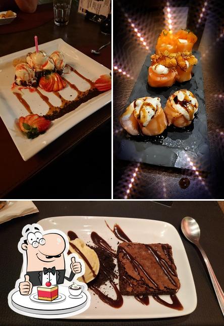 Kampeki Sushi oferece uma escolha de pratos doces