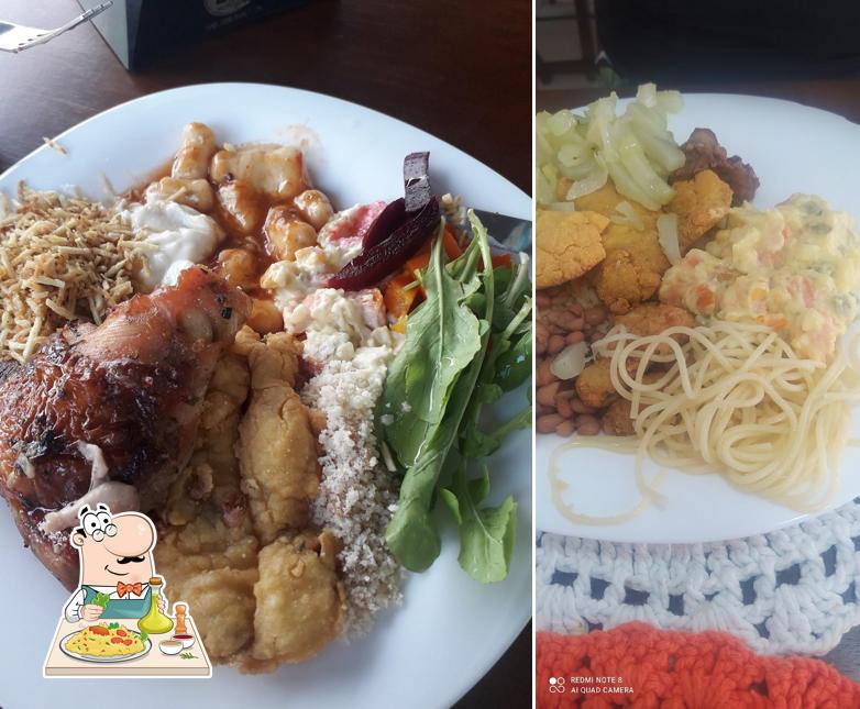 Comida em Restaurante Nova Opção