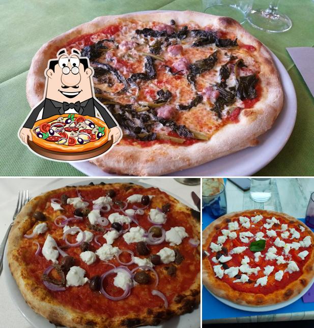 Choisissez des pizzas à Albergo ristorante pizzeria Beata Giovannina