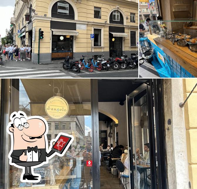 Gli esterni di D’Angelo Caffè sq.Repubblica
