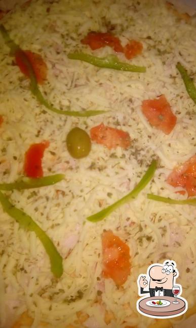 Comida em Pizzas da Mame