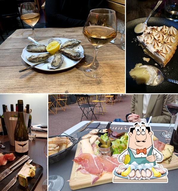 Huîtres à Bar à Vins le Trio
