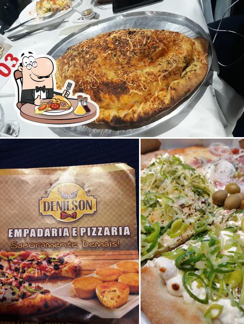 Peça pizza no Denilson Empadaria e Pizzaria