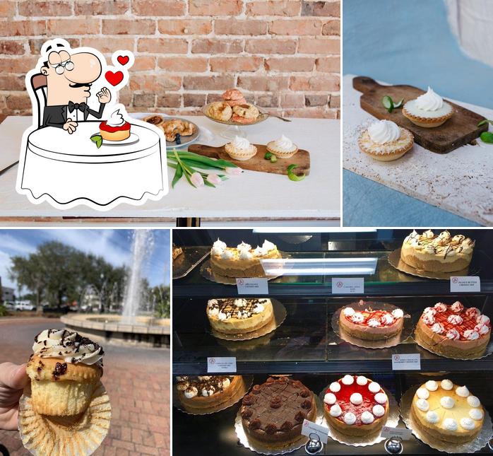 Gourmet Goodies Bake Shop offers a range of sweet dishes