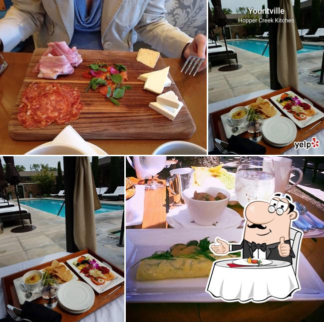 Hopper Creek Kitchen in Yountville Restaurant menu and reviews