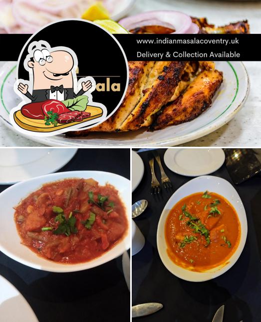 Try out meat dishes at Indian Masala Coventry