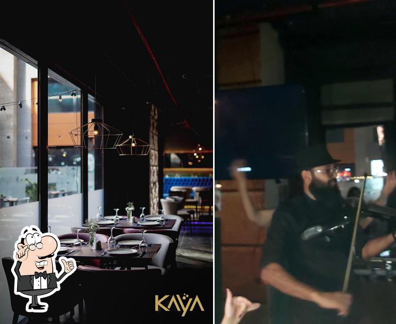 L'intérieur de Kaya Restobar