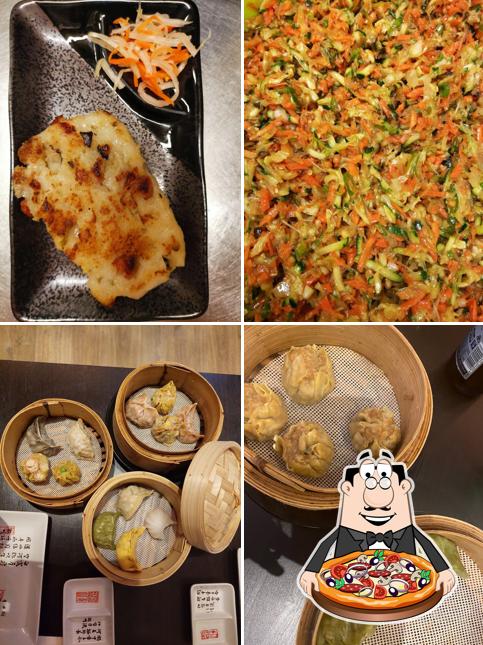 Essayez des pizzas à Let's Dim Sum