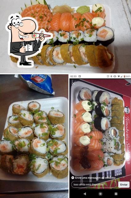 Peça diversas opções de sushi