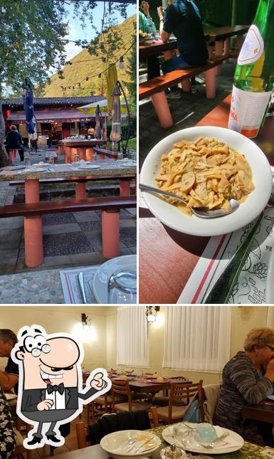 Gli interni di Ristorante Grotto del Pep