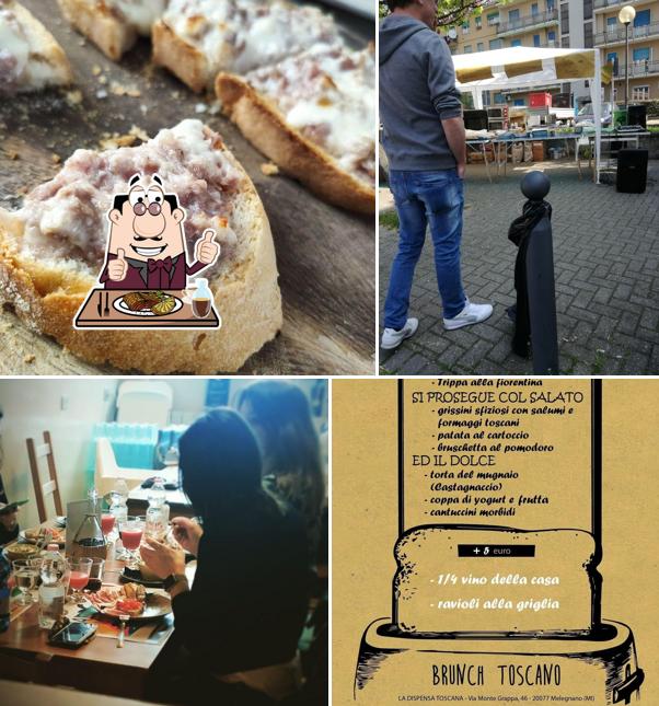 Prova i piatti di carne a La Dispensa Toscana