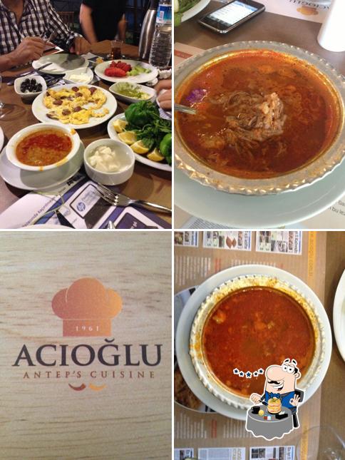 Food at Acıoğlu Lokantası