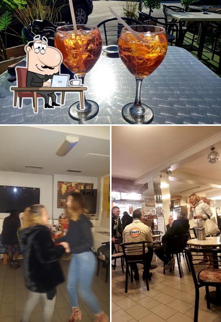 Gli interni di Bar Capriccio
