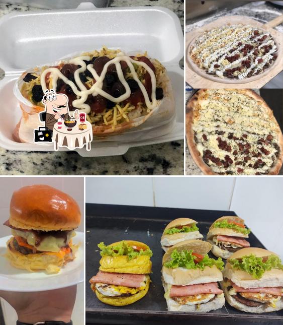 Platos en Casa da pizza