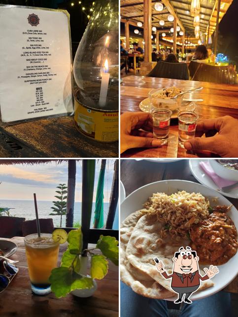 Food at Darjeeling Cafe Varkala