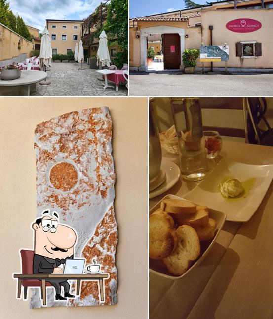 Gli interni di Enoteca Sgonico - Bed&Breakfast