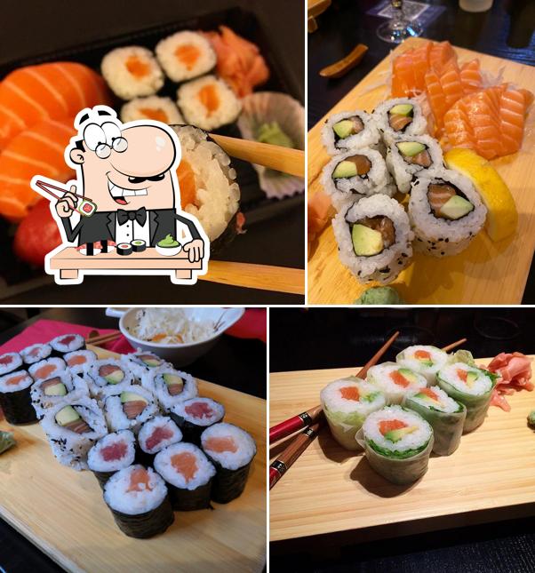 Essayez différentes options de sushi