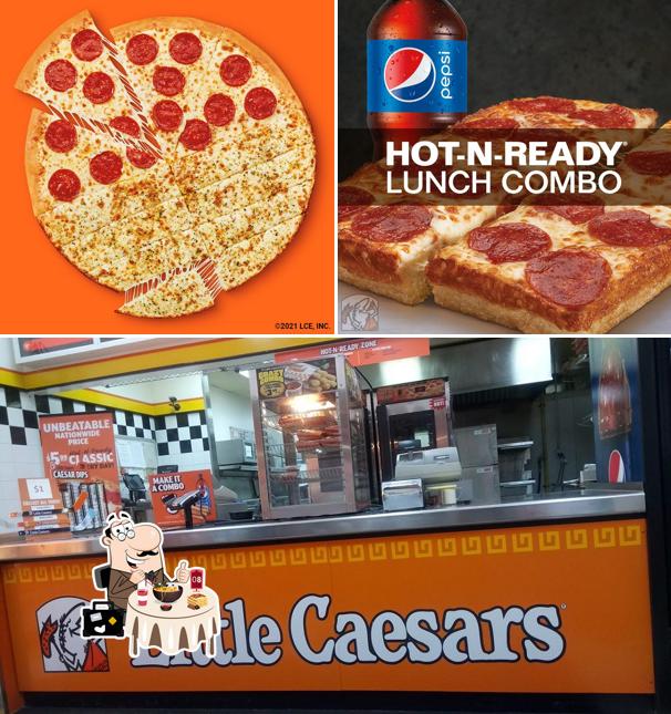 Nourriture à Little Caesars Pizza