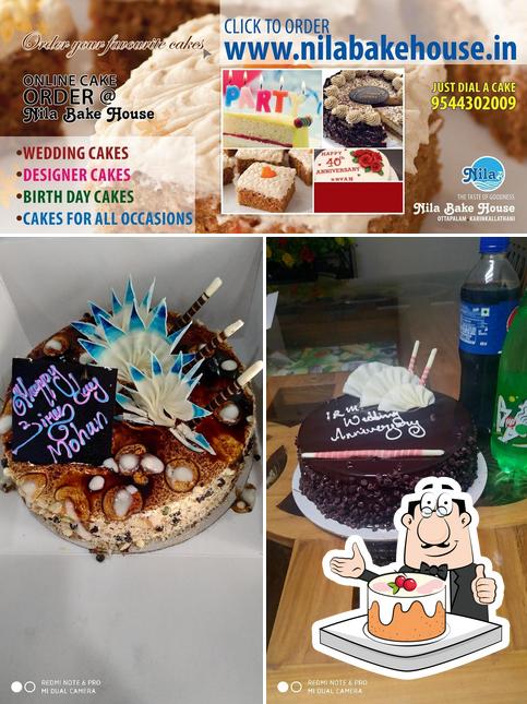 ❤️ Wish Birthday Cake For Nila