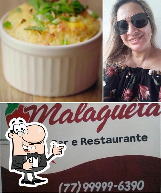 Look at the pic of Restaurante Malagueta