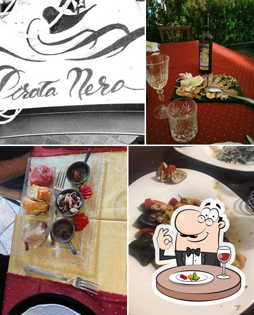 Cibo al Ristorante Pirata Nero