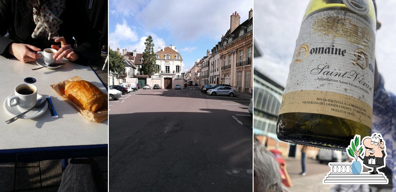 Jetez un coup d’œil à quoi ressemble Snack Cafe Du Vieux Marche à l'extérieur