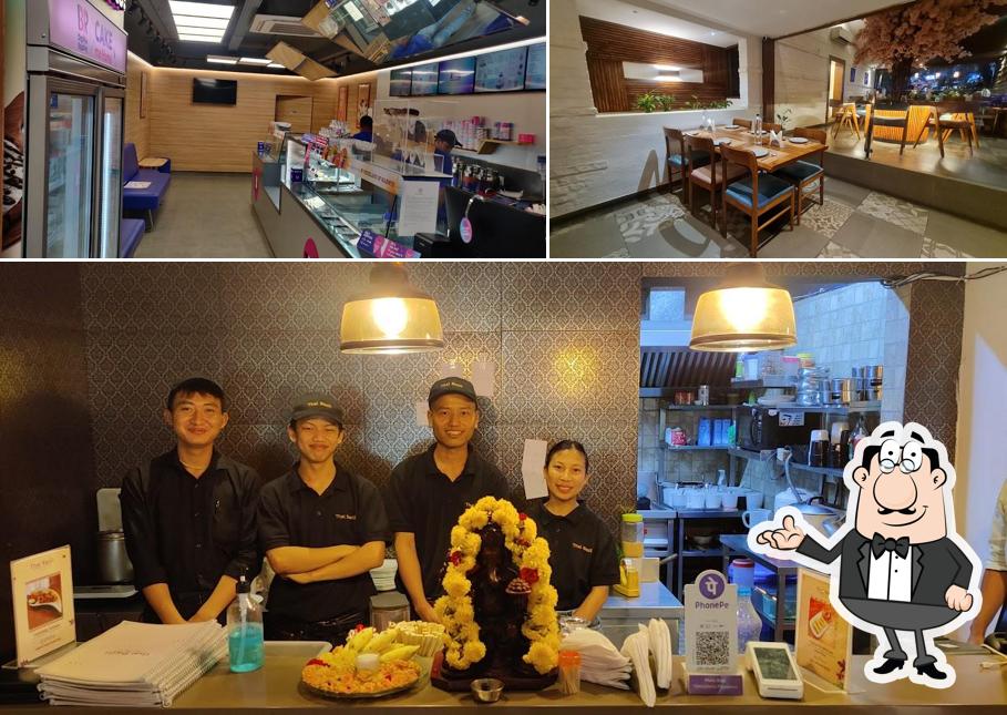 The interior of Thai Basil