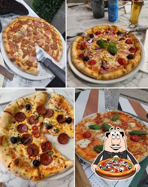 Get various types of pizza