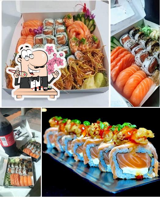 No Saint Fish Sushi Delivery, você pode pedir sushi