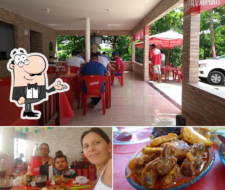 Esta é a foto ilustrando interior e comida a Bar e Restaurante Galinha de capoeira