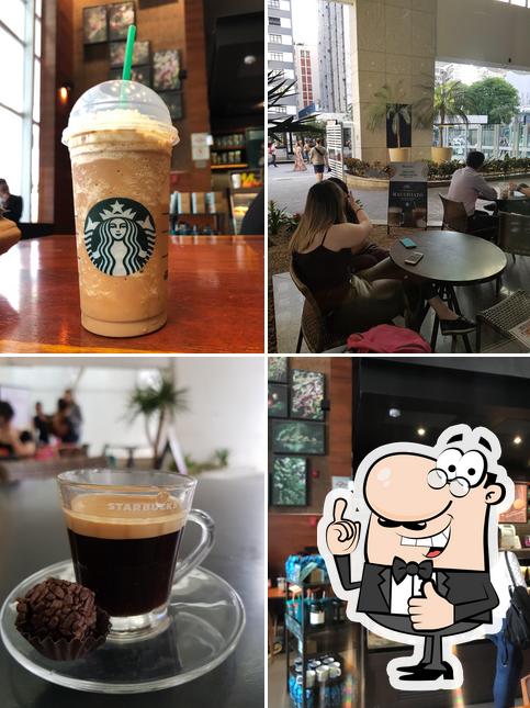 Look at the image of Starbucks