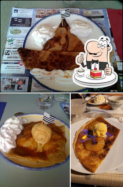 Profitez l'un des desserts