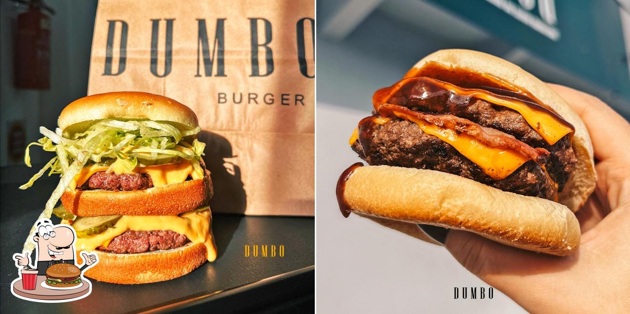 Delicie-se com um hambúrguer no Dumbo Burgers