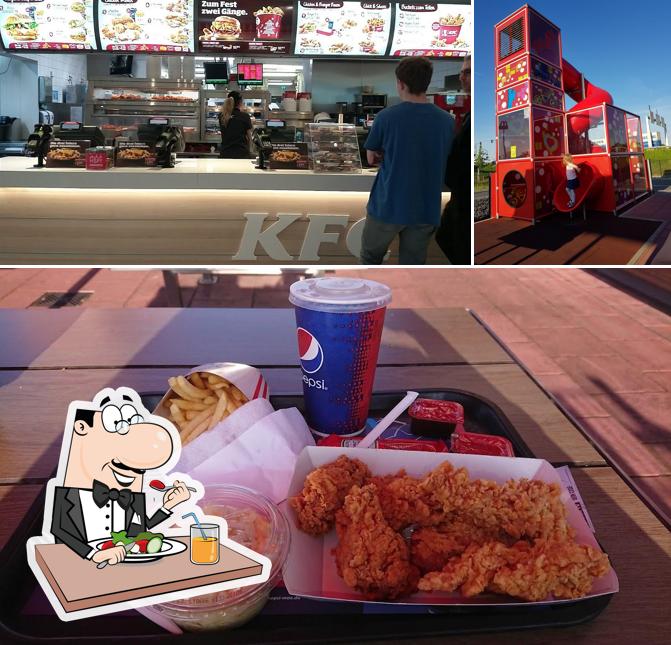 KFC se distingue par sa nourriture et aire de jeux