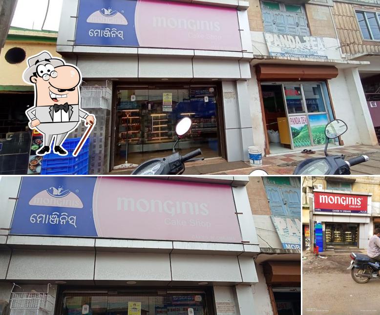 The exterior of Monginis
