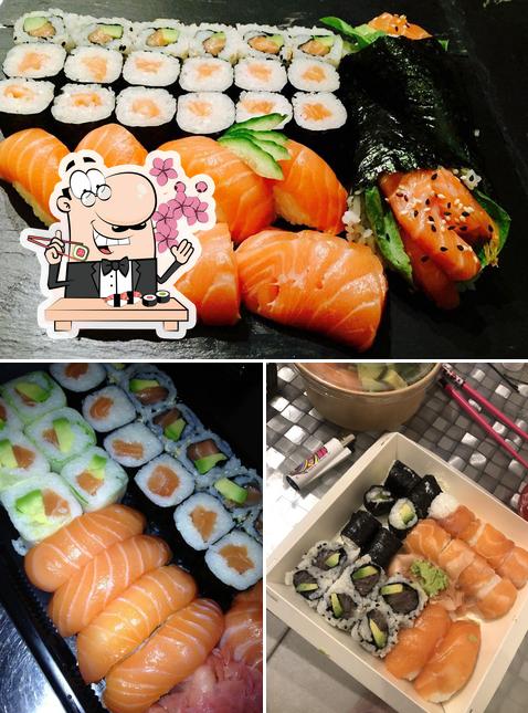 Les sushi sont servis à Poz Sushi