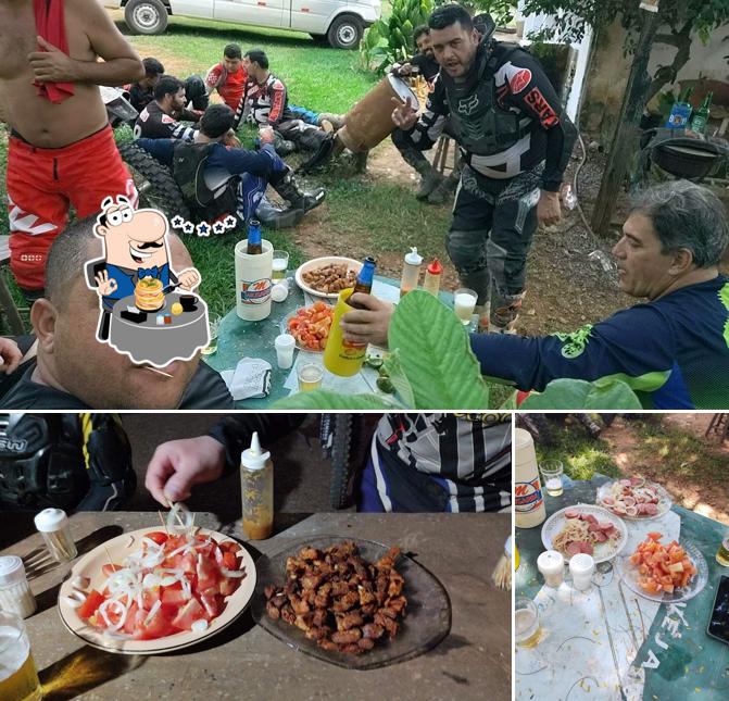 Comida em Bar da roça