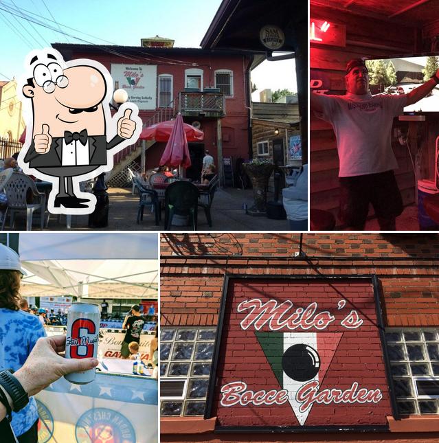 Milo's Bocce Garden in St. Louis Restaurant menu and reviews