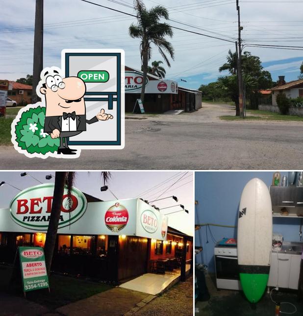 O exterior do Beto PizzaGrill