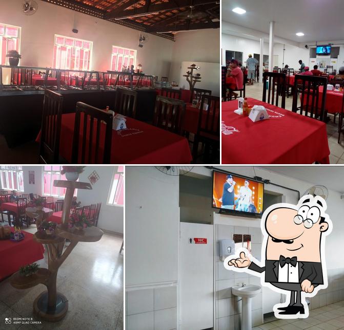 O interior do Churrascaria O Filesão