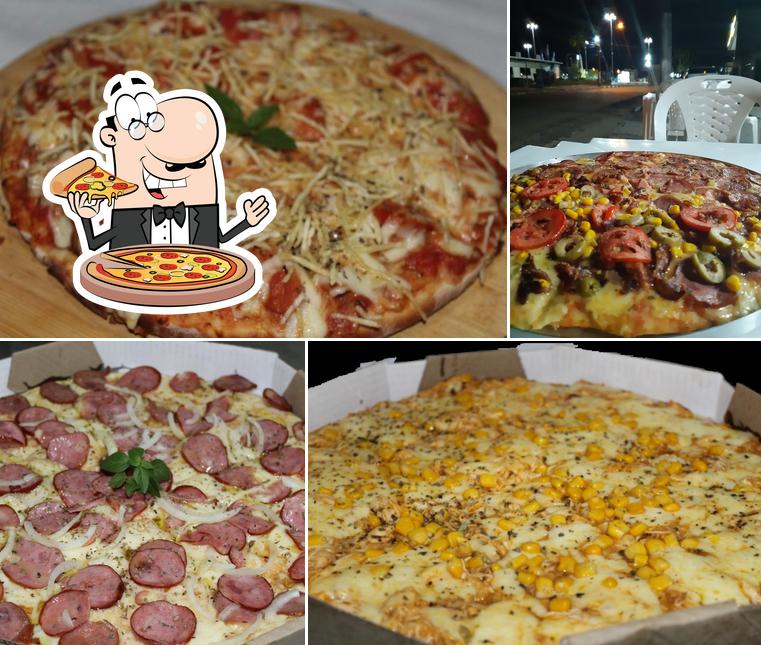 Experimente pizza no Don Carvalho Pizzaria