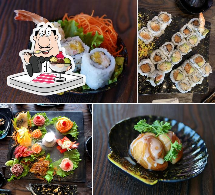 Ronde 1 Sushi serves a range of sweet dishes