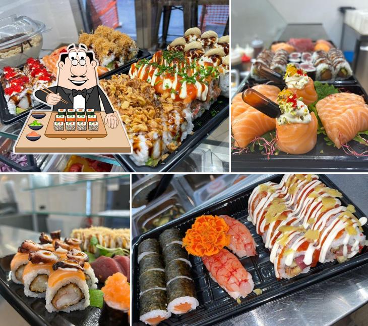 Prova le diverse opzioni di sushi