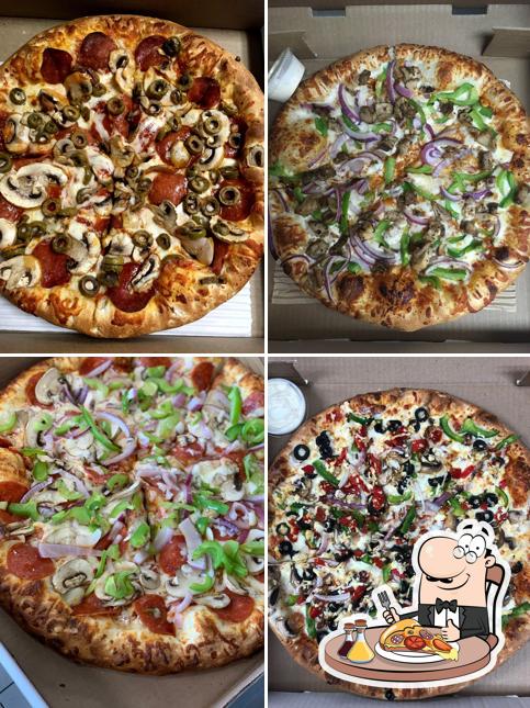 Try out various kinds of pizza