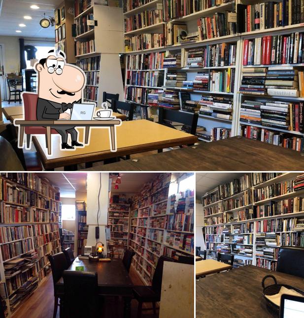 L'intérieur de Bean Around Books and Tea