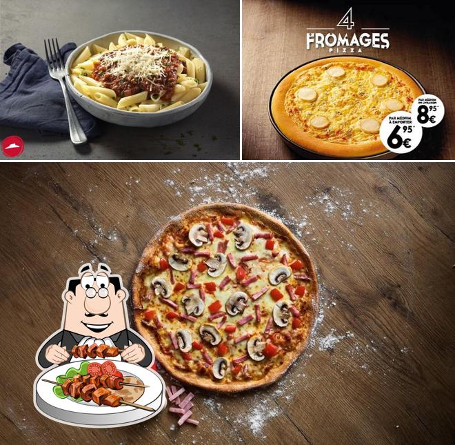 Nourriture à Pizza Hut