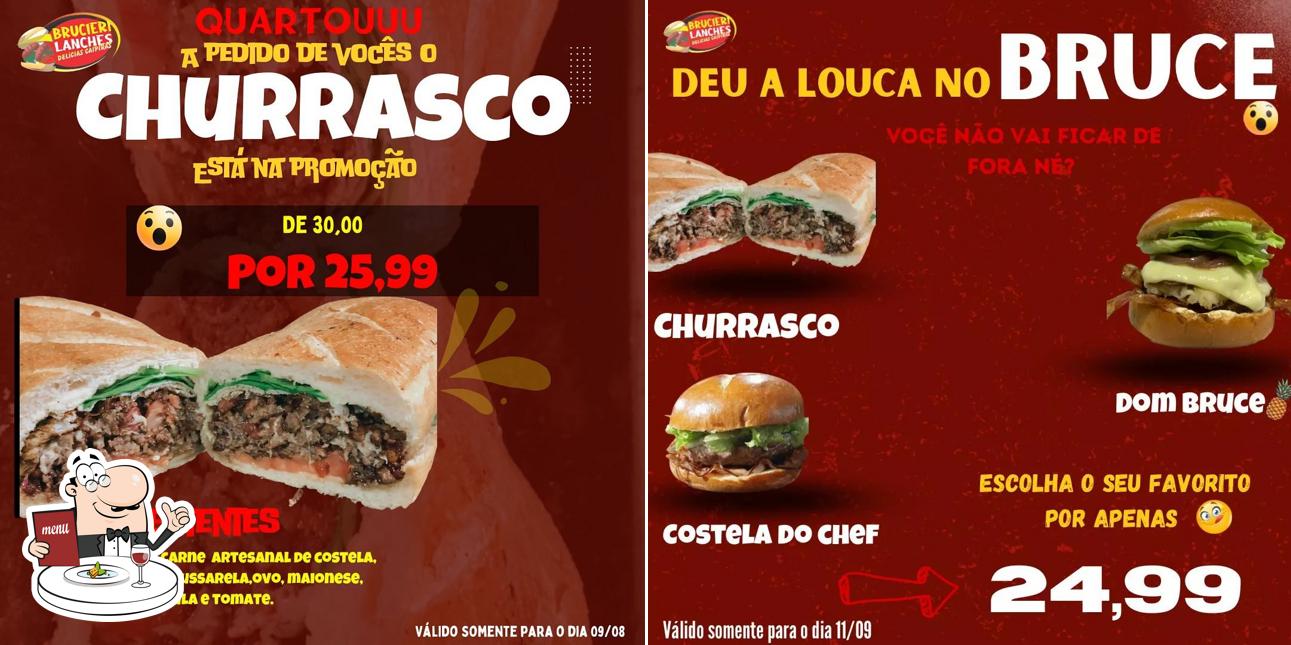 Comida em Brucieri lanches